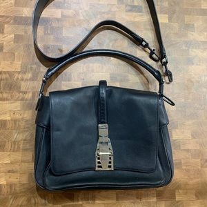 Theysken’s Theory Willa Handbag in Black Leather